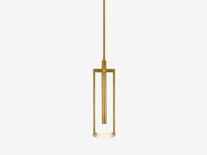 MELANGE MEDIUM FLOATING DISC PENDANT - LED metal pendant lamp _ Kelly Wearstler